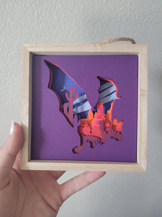 Animal Silhouette Shadow Boxes