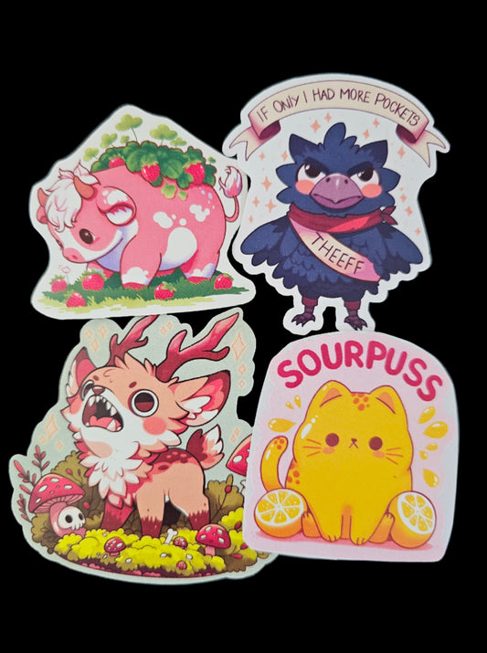 Cute Animals - Stickers