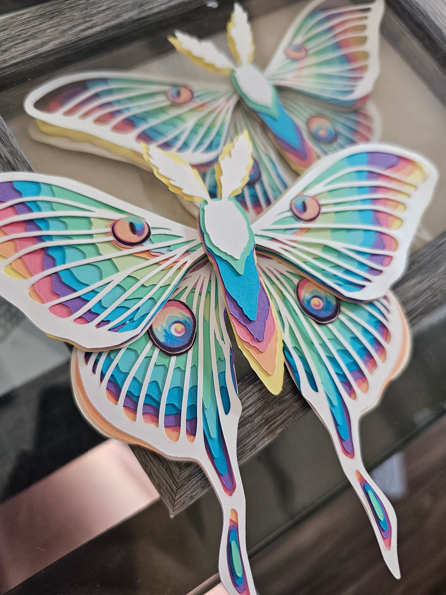 Rainbow Luna Moth DIY