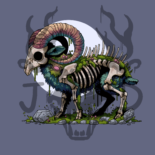 Bone Gardener - Full Moon Ram