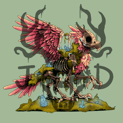 Bone Gardener - Glowing Griffin