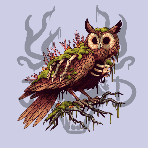 Bone Gardener - Owl